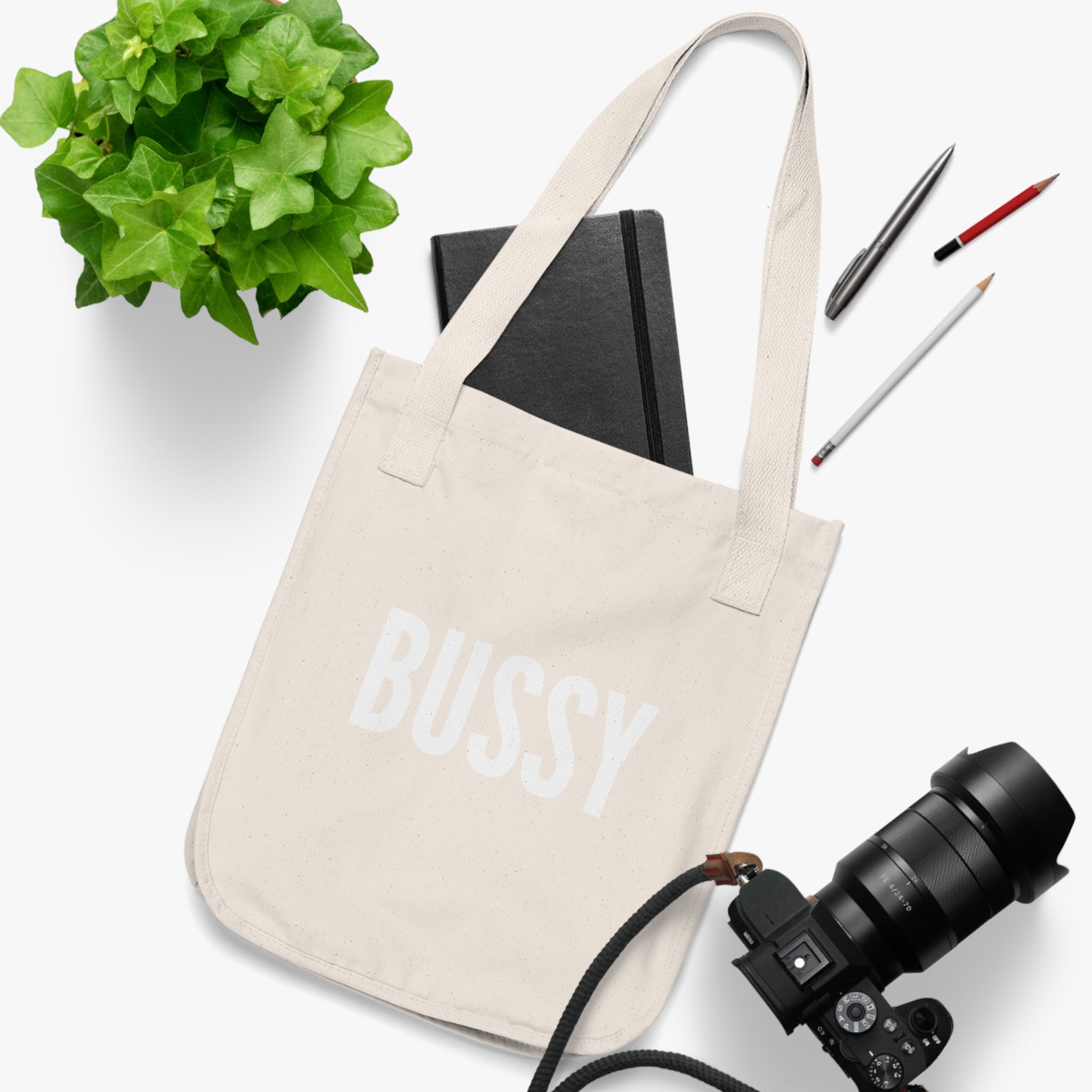 Bussy | Organic Canvas Tote Bag