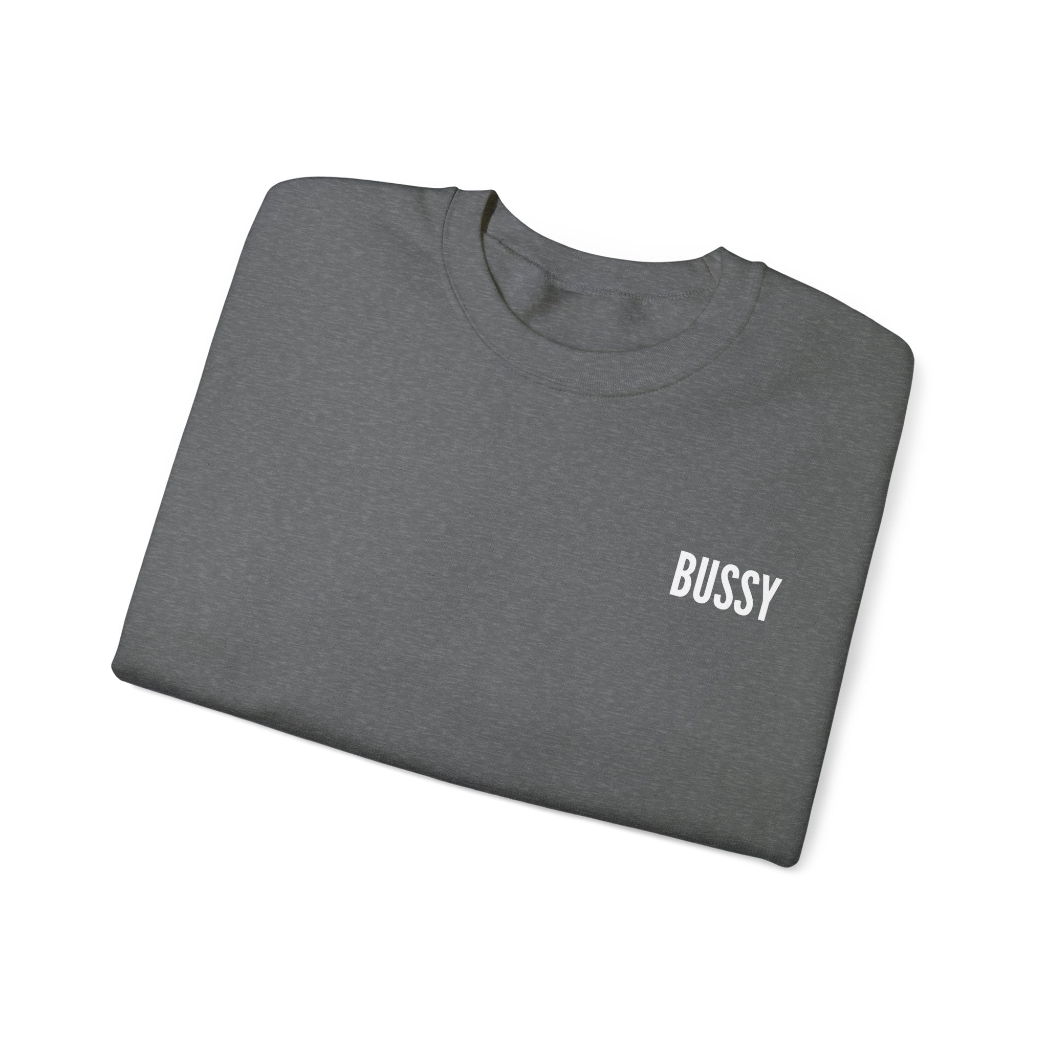 Bussy | Unisex Heavy Blend™ Crewneck Sweatshirt